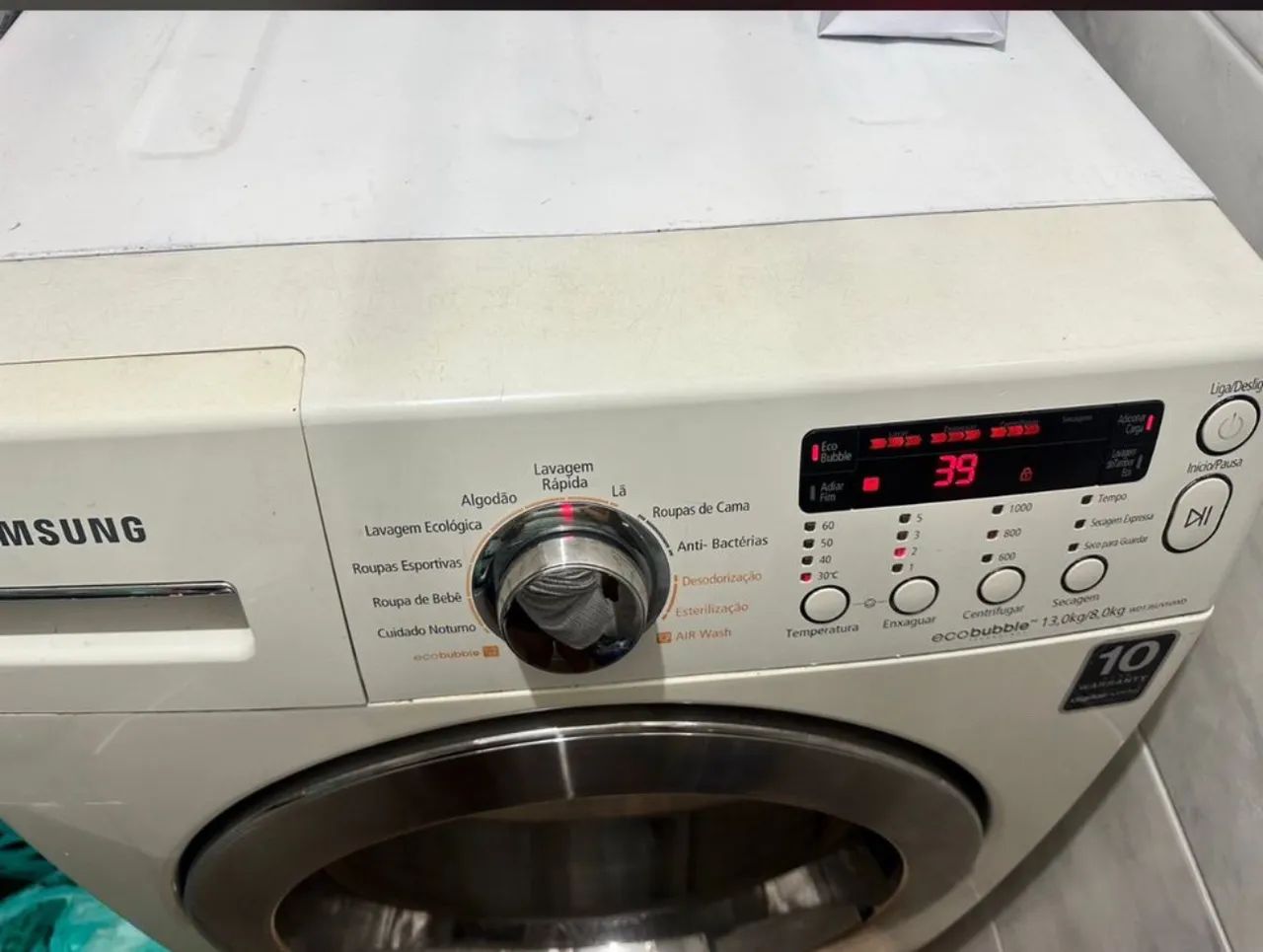 Máquina de Lavar Samsung 13kg EcoBubble - Foto 4