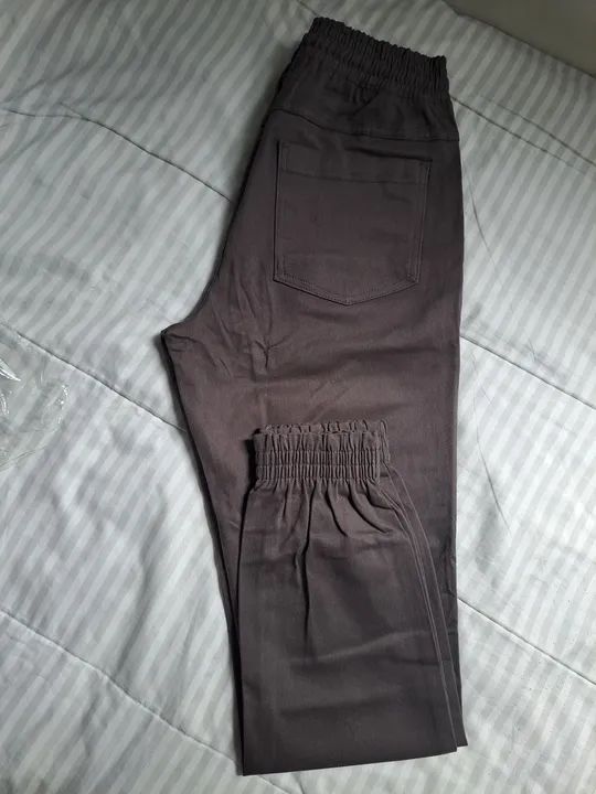 Calça jogger Terral cinza Nova P - Foto 5