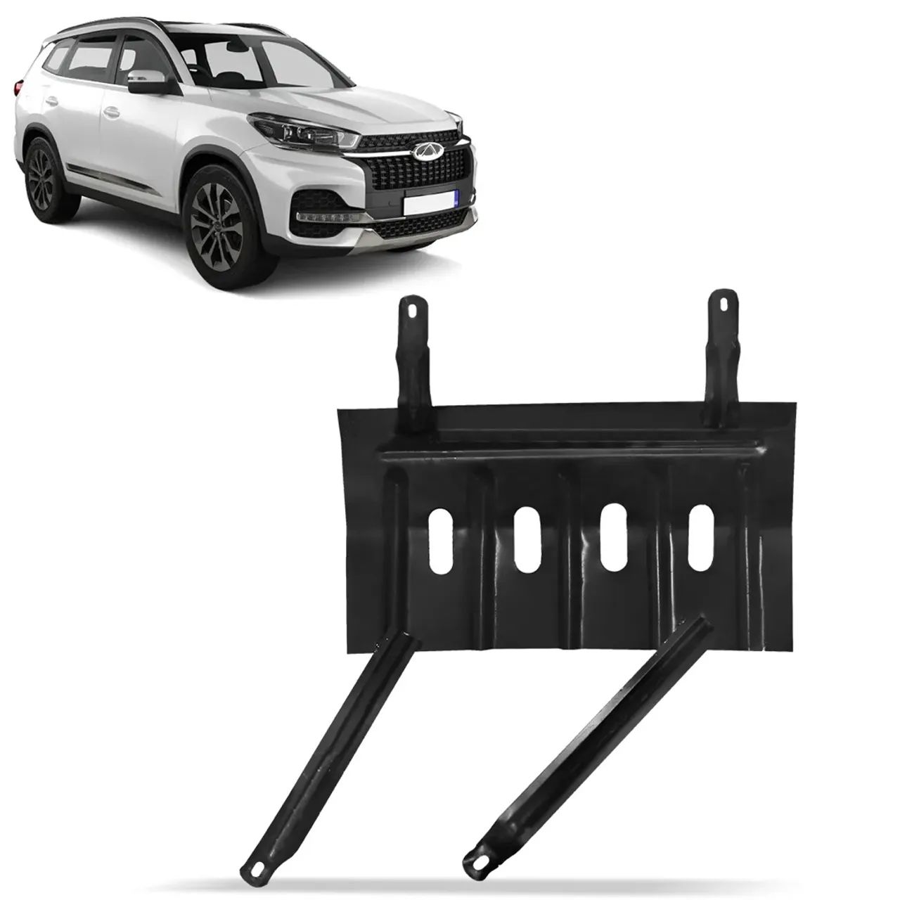 Protetor de Carter Tiggo 8 TXS 1.6 GDI 2021 a 2023 Peito de Aço