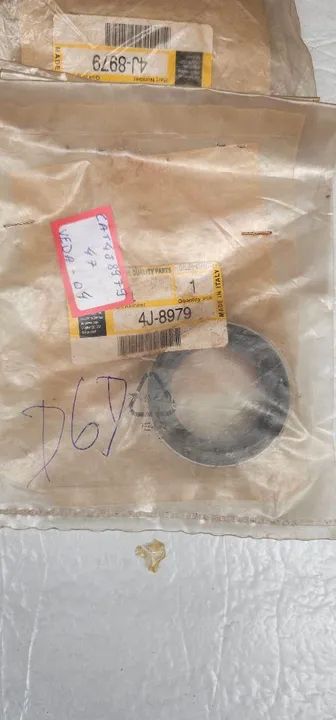 Trator esteira carregadeira caterpillar raspador retentor cilindro novo original 4J8979