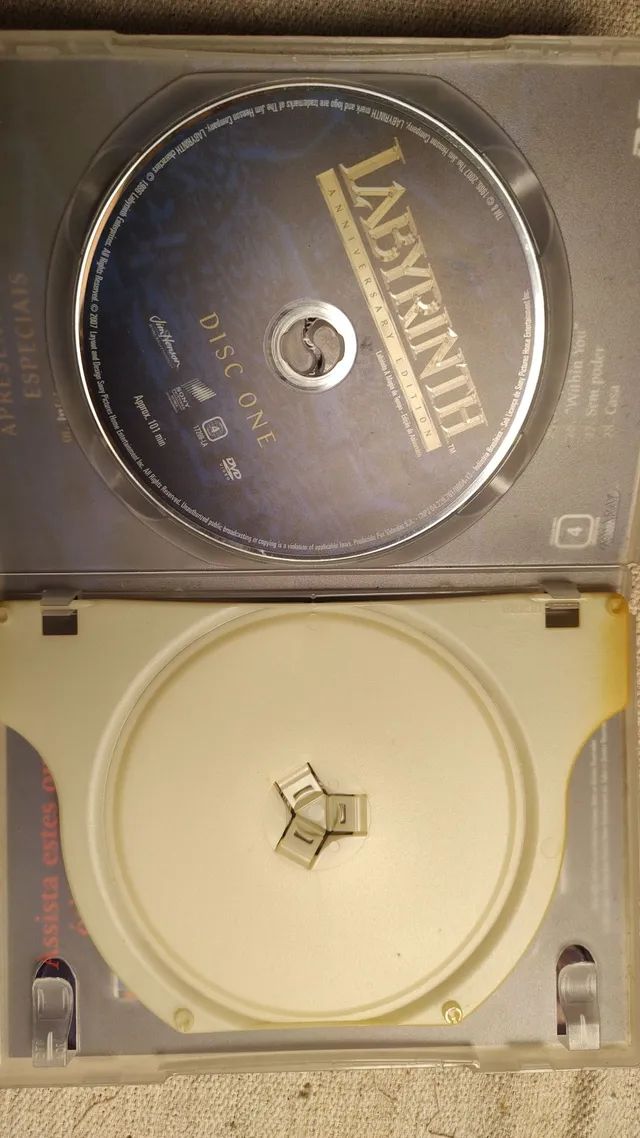 DVD Labirinto a magia do tempo  - Foto 4