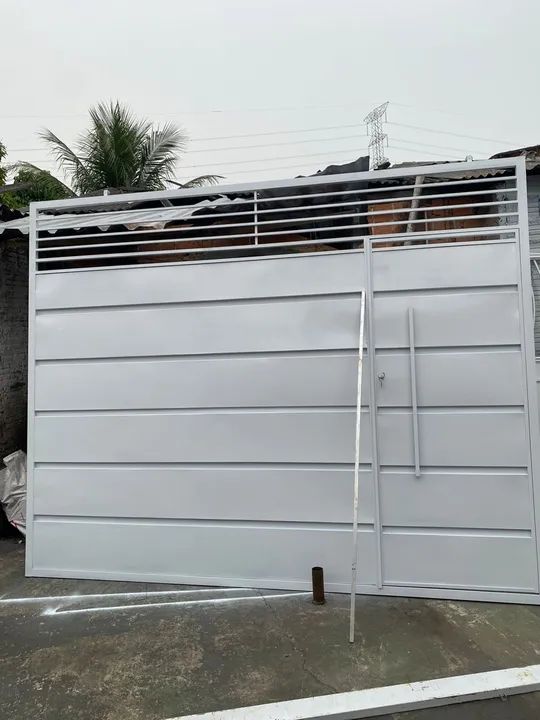 Portão galvanizado de correr64842053048705120