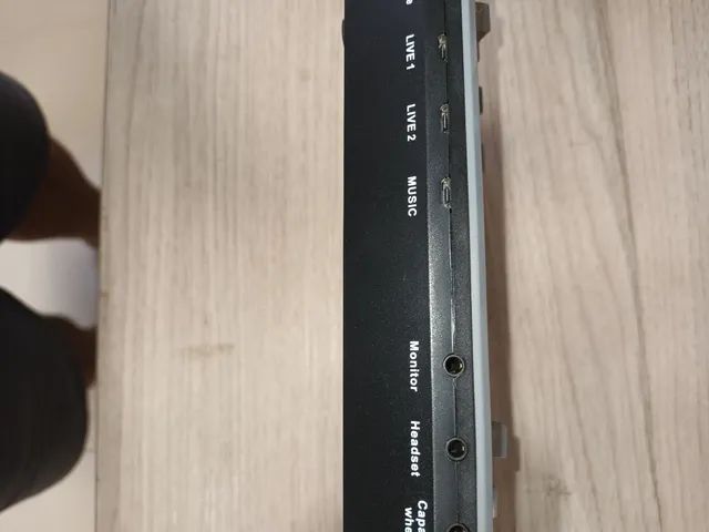 Sound card e microfone live - Foto 3