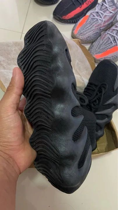 Tênis Adidas Yeezy Boost 450 Preto - Foto 6