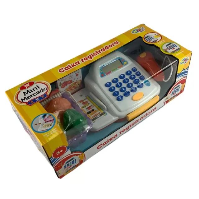 Mini Caixa Registradora Wb5782 Mini Mercado - Foto 4
