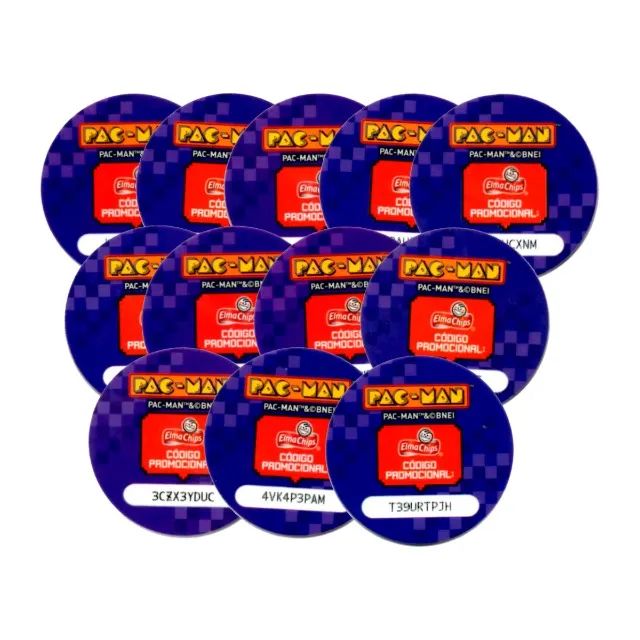 Coleção Tazo Pac Man Elma Chips Original - Foto 4