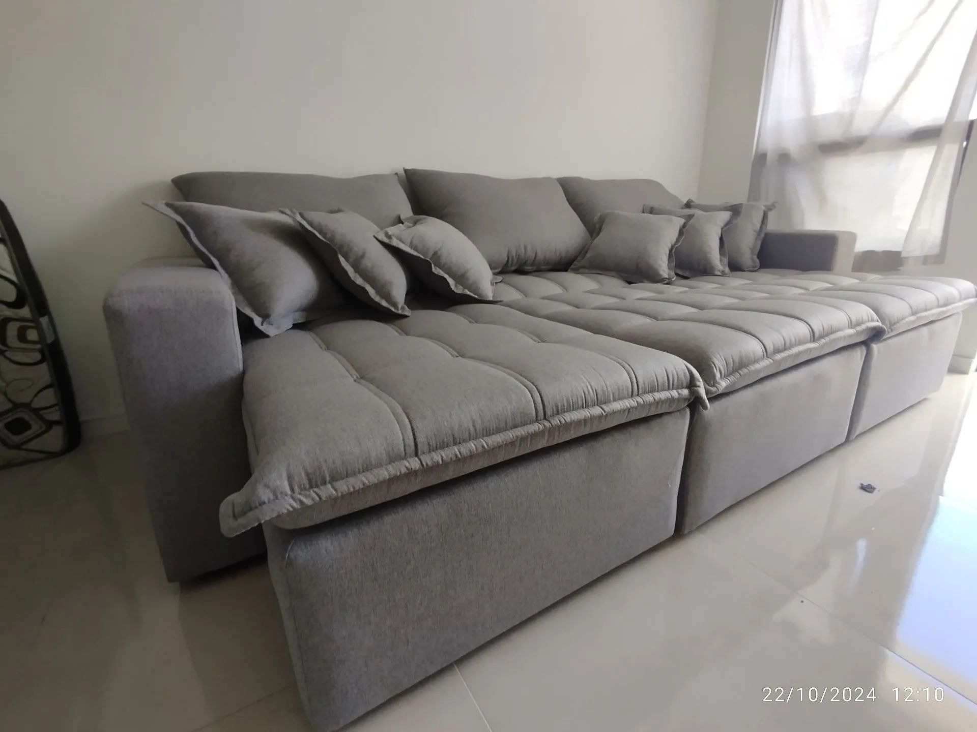 Top qualidade Premium para quem quer sofá alto padrão slim  - Foto 3