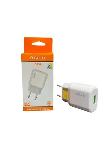 Fonte de Carregador USB Gold CA38