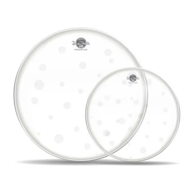 Pele Luen Hydraglide Clear 14 polegadas para caixa ou surdo hidráulica transparente