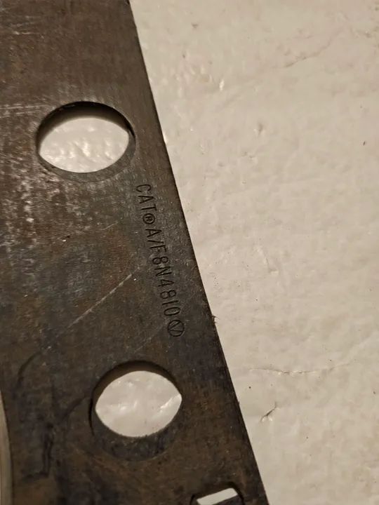 Trator esteira caterpillar D8H D8K junta cabecote motor nova original 8N4810 - Foto 4