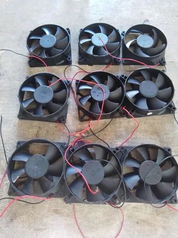 Cooler 12v.   80,80,25 de fonte pc