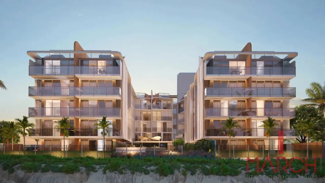 Vendo flats e apartamentos de 2 quartos à beira-mar no Jardim Oceania.