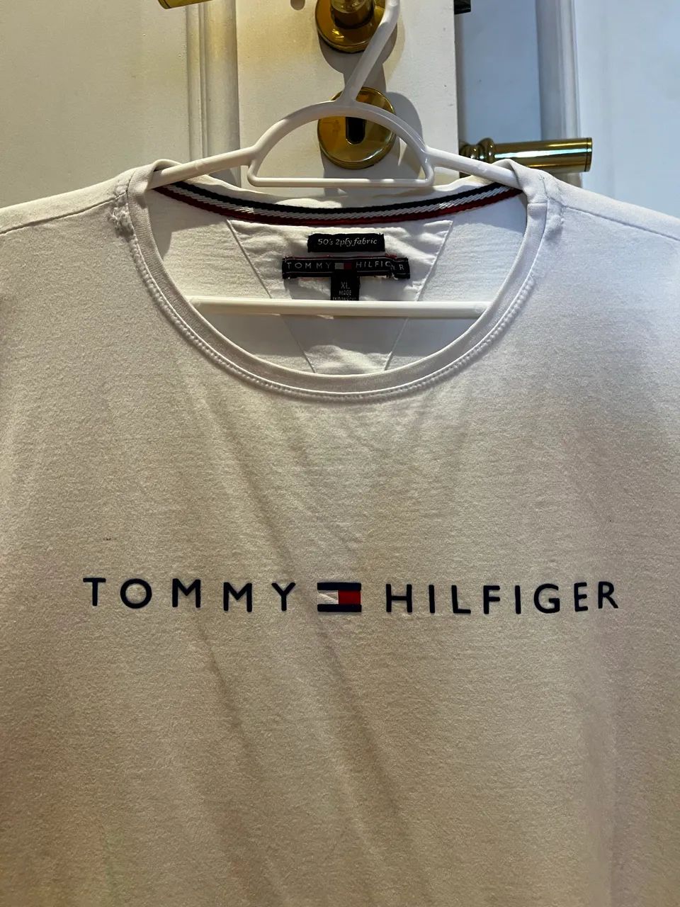 Camiseta Tommy Hilfiger Branca - Foto 2
