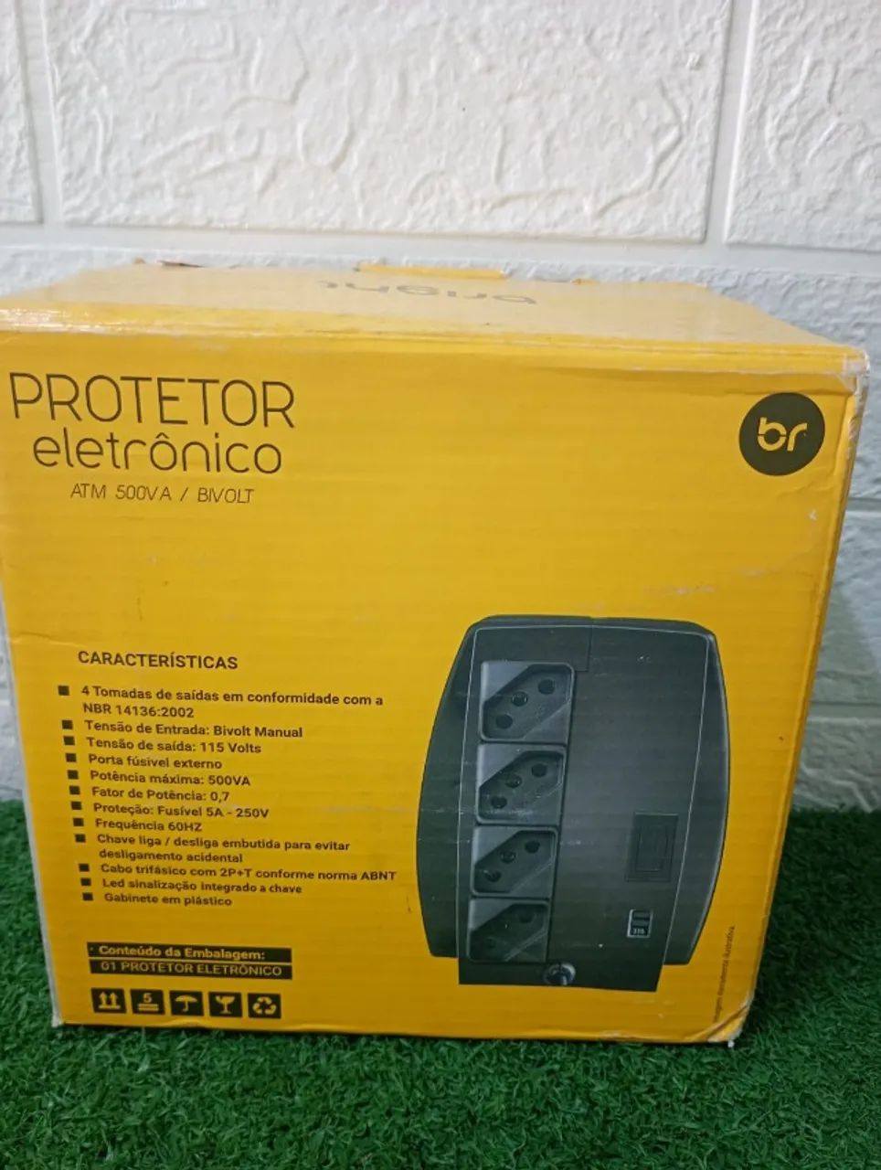 Protetor Eletrônico 500VA Bright - Foto 4