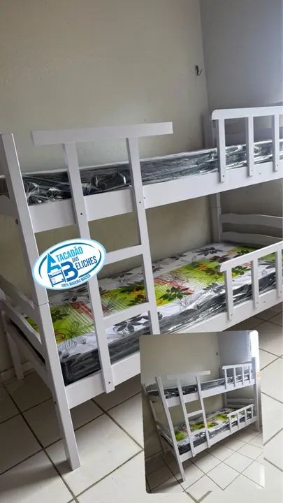 Beliche de madeira maciça - Foto 2