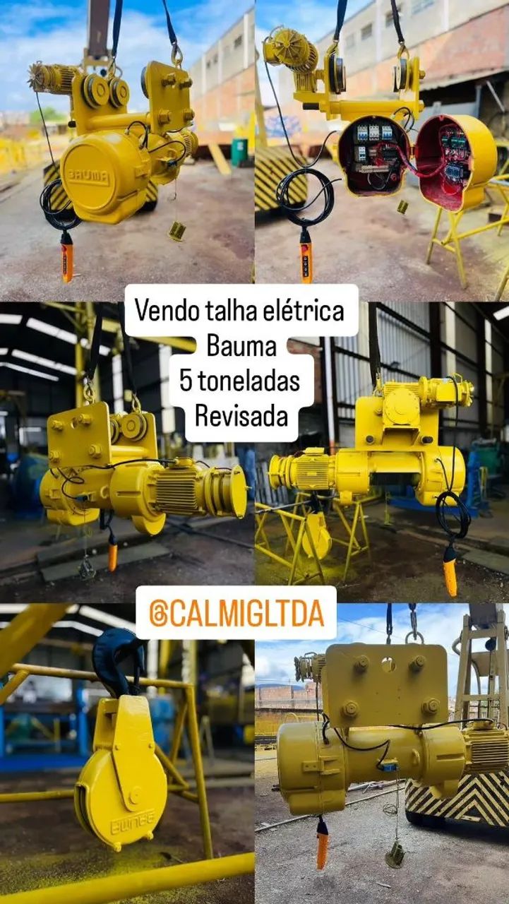 Talha Elétrica Bauma 5 Toneladas Revisada