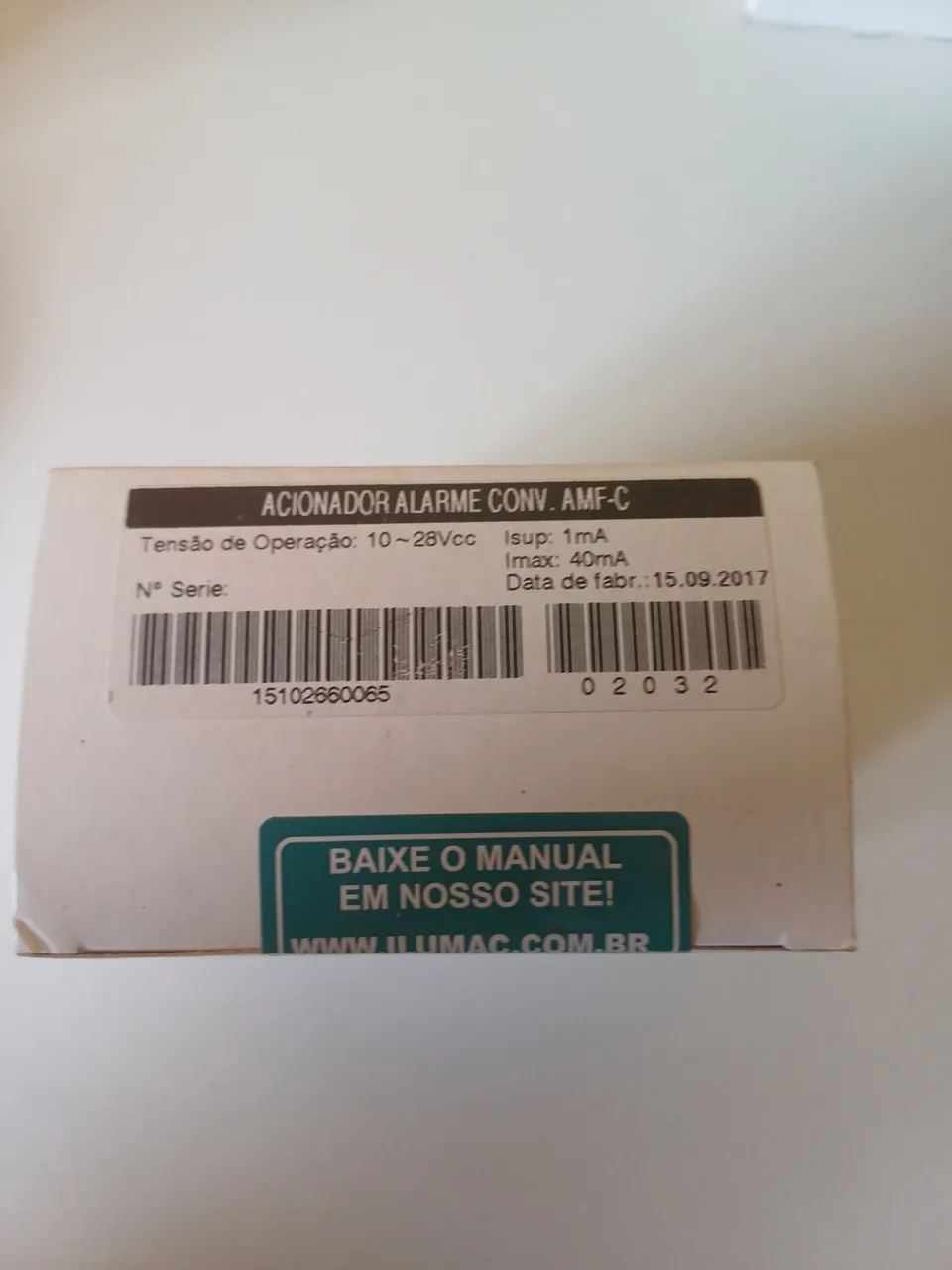 Acionador Alarme Conv. AMF-C - Ilumac