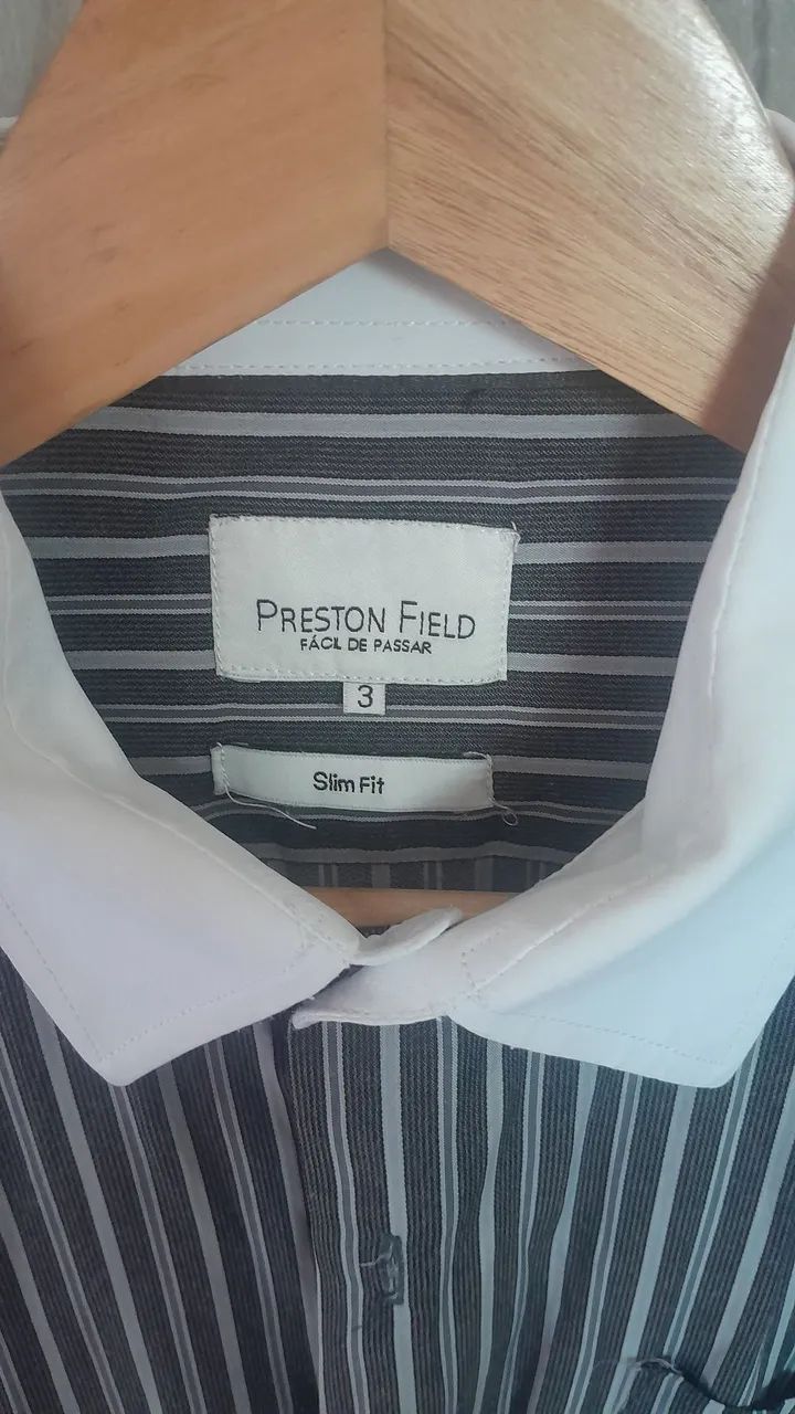 Camisa social preta