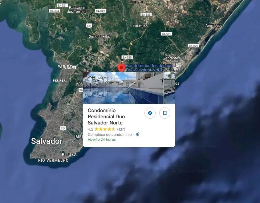 Apartamento 43.68m², 2 dormitório(s), 1 vaga(s) na garagem - AREIA BRANCA, SALVADOR BA