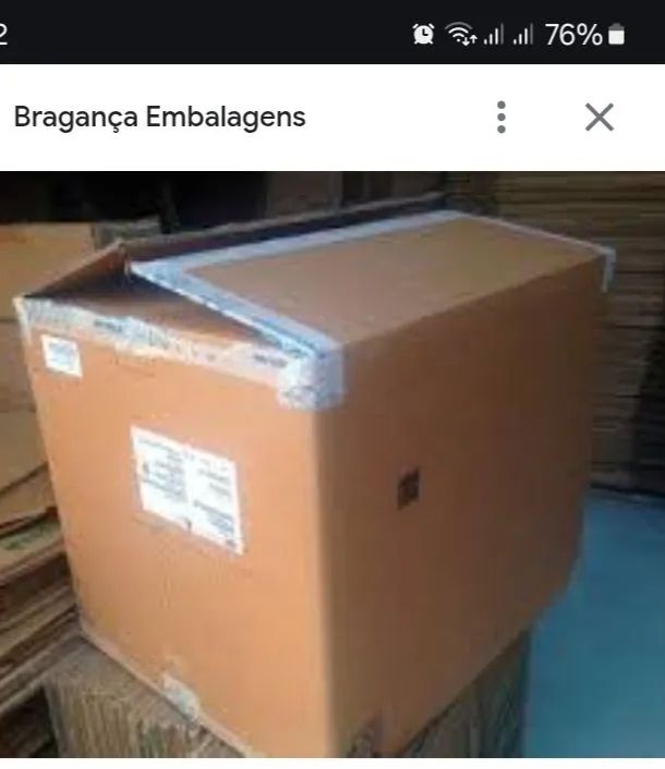 Caixa de Papelão (entrega sem taxa) - Foto 2