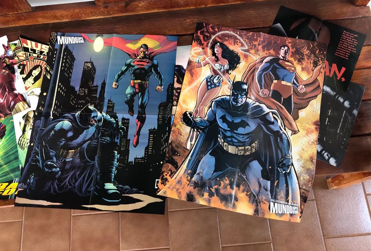 Pôsteres  DC Comics e Marvel  - Foto 2