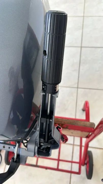 Motor Yamaha 15hp - 2008 - 20h uso - - Foto 6