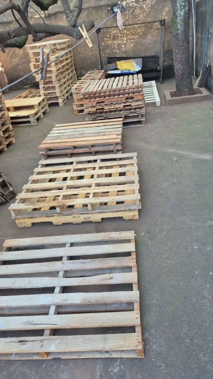 Pallets de Madeira para Diversos Fins, 15.00 reais cada  - Foto 2