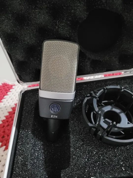 Microfone AKG C214 Condenser - Foto 4
