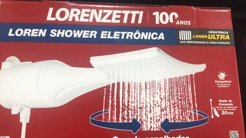 Ducha eletrônica Lorenzetti nova- 127