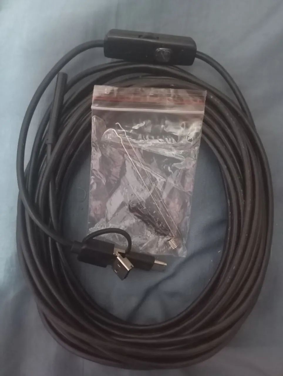 Cabo Endoscópio USB com Iluminação LED