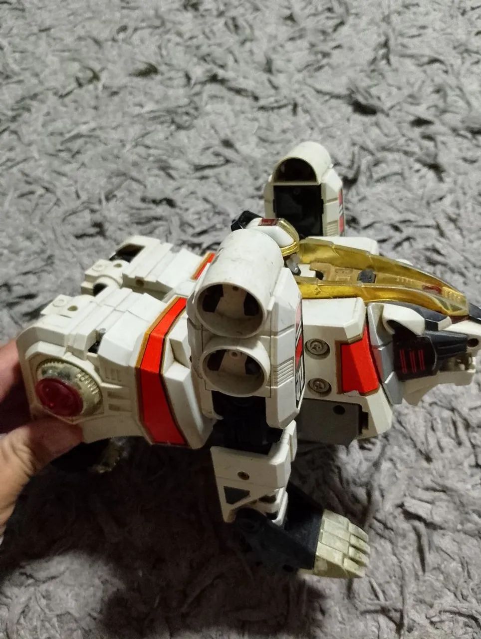 Tigre branco raro Power Rangers anos 90 - Peças e Acessórios de