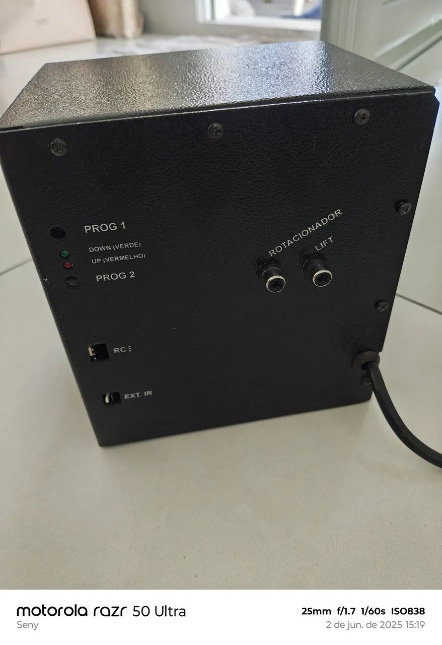 Controlador para equipamento de projeção