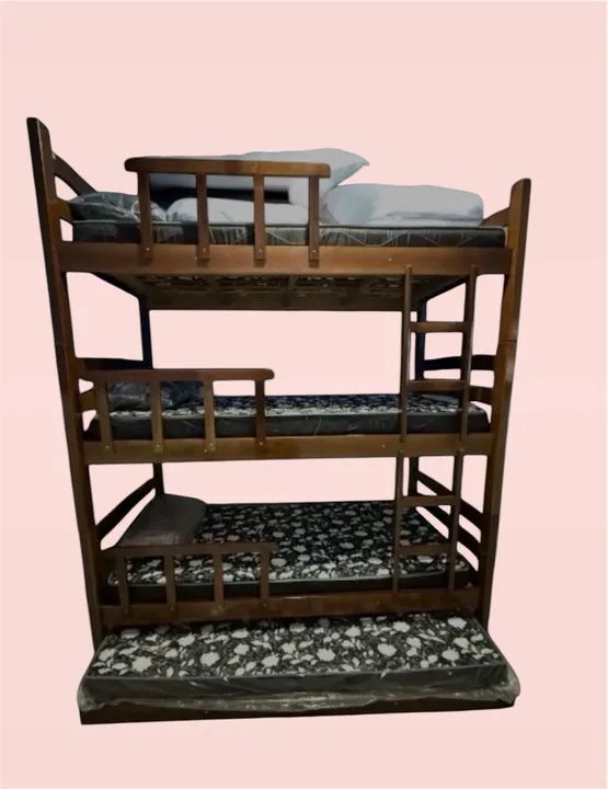 Beliche de madeira maciça - Foto 3