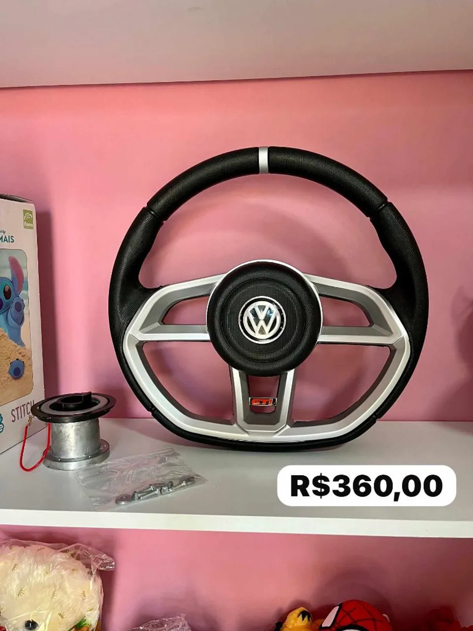 Volante Esportivo VW GTI - R$360,00