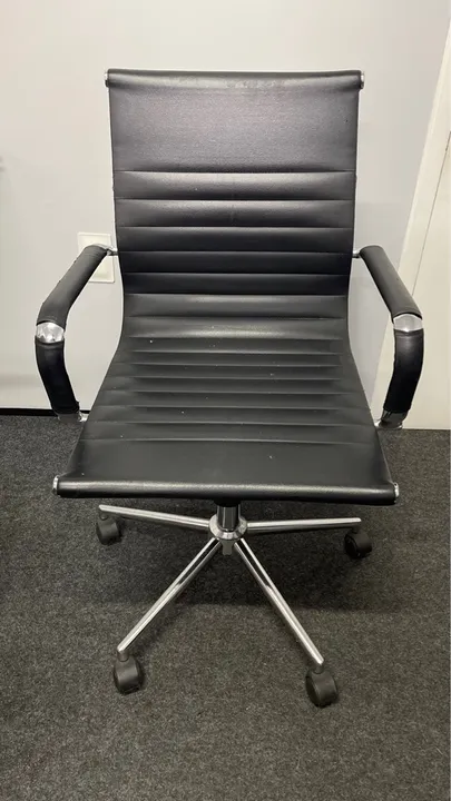 Cadeira executiva inox