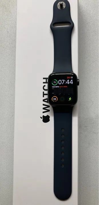 Apple Watch SE GPS 40mm Space Gray/Midnight -Novo - Foto 5