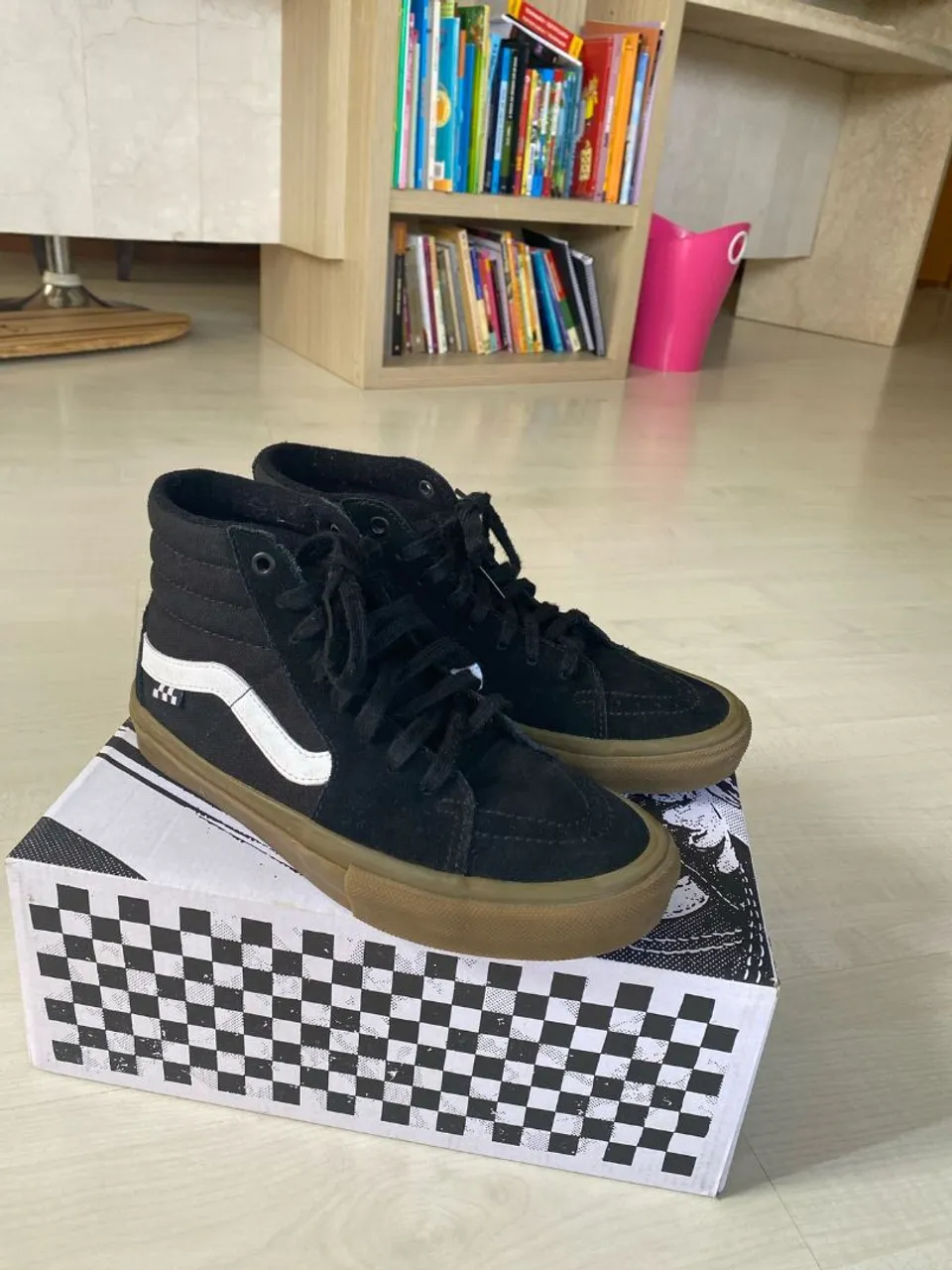 Tênis Vans Sk8-Hi Preto