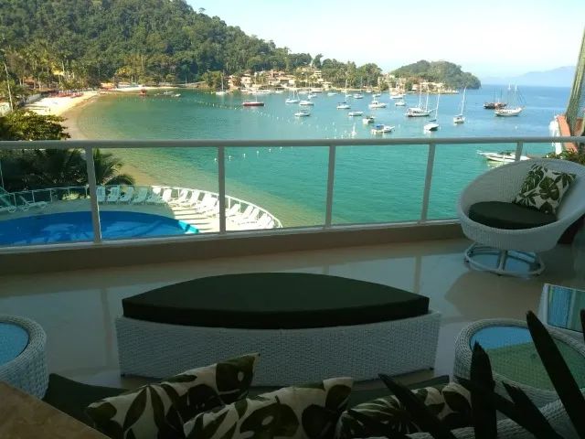 Flat em angra com lazer no condomínio e de frente para o mar azul a poucos passos da praia - Foto 5
