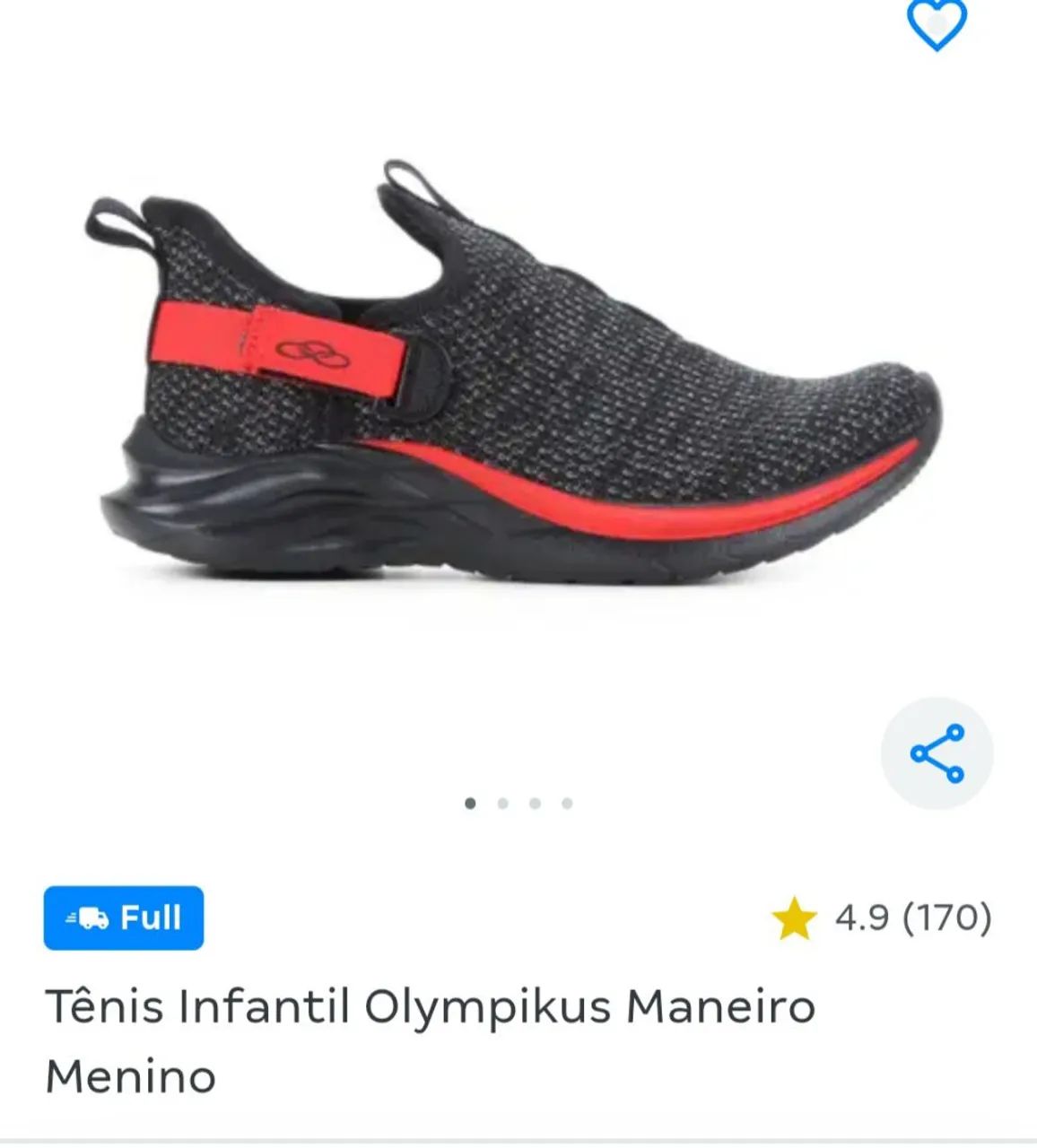 Tênis Infantil Olympikus Novo - Original  - Tamanho 28 -Brinde Asics usado ótimo 