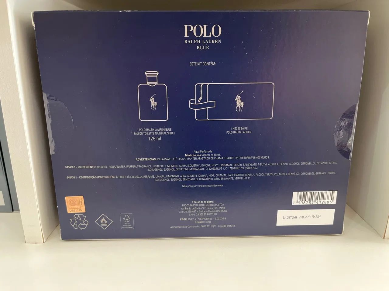 Kit Perfume Polo Blue edt 125ml Ralph Lauren - Foto 2