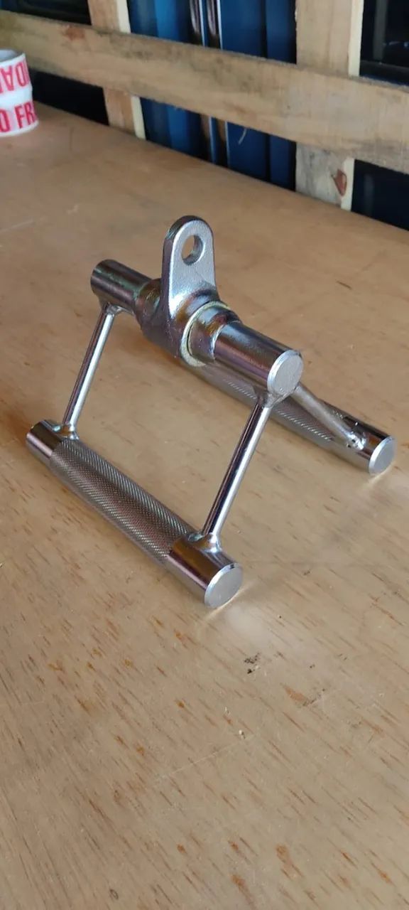 1 Triangulo Profissional C/ Giro e pegada recartilhada Musculação - Foto 5
