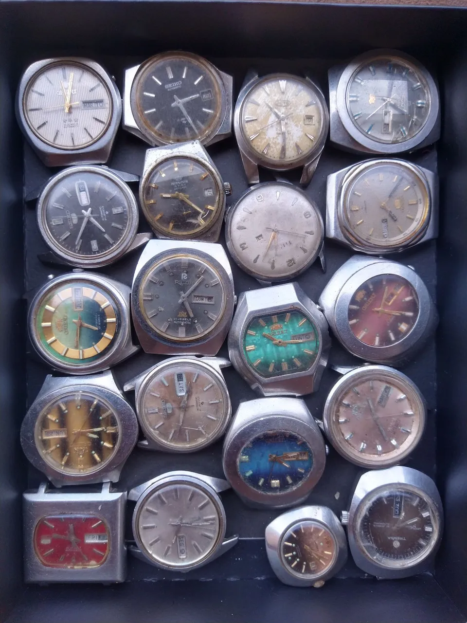 Relógios de pulso vintage - Coleção