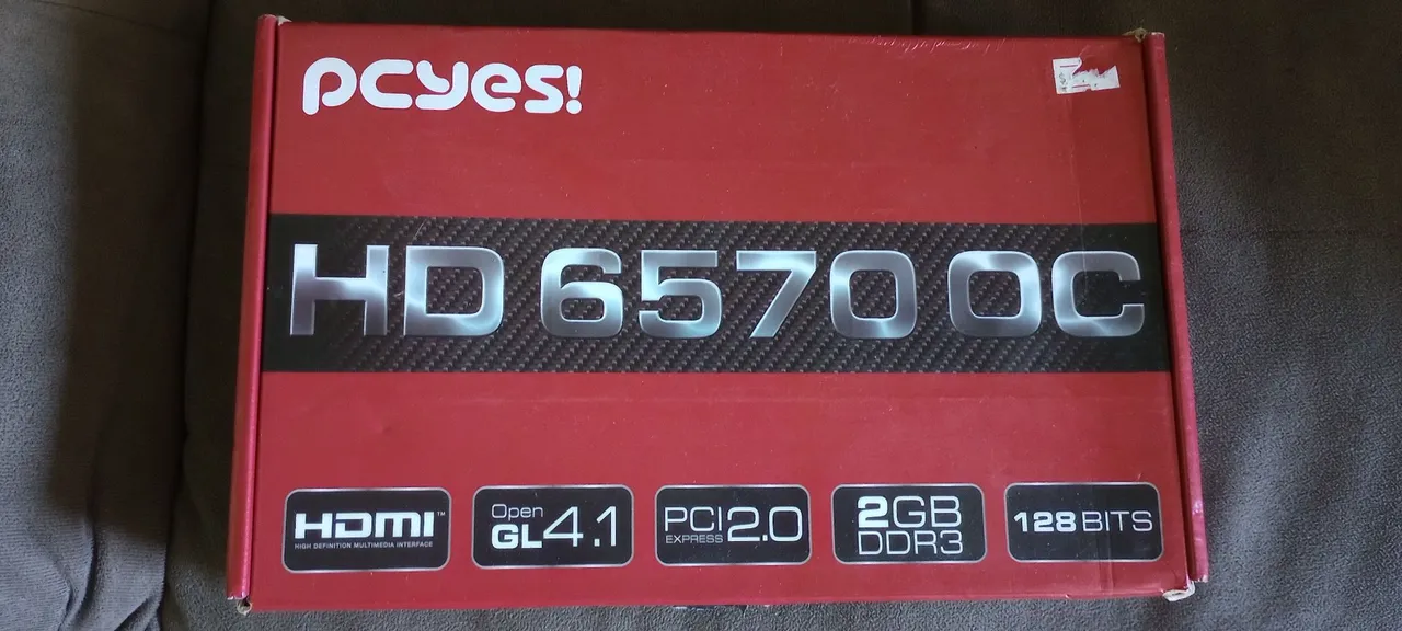 Placa de Vídeo PCYES! HD 6570 OC 2GB DDR3
