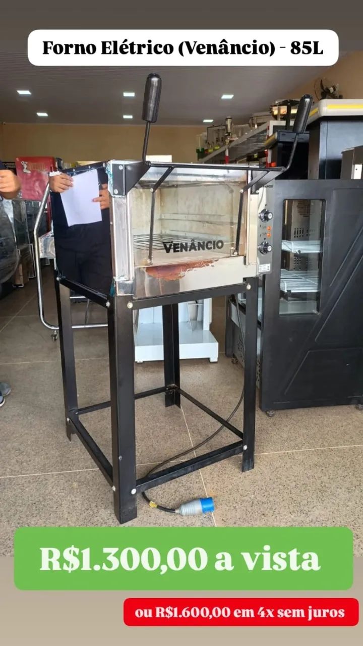 FORNO ELETRICO (VENANCIO) - 85L SEMI NOVO