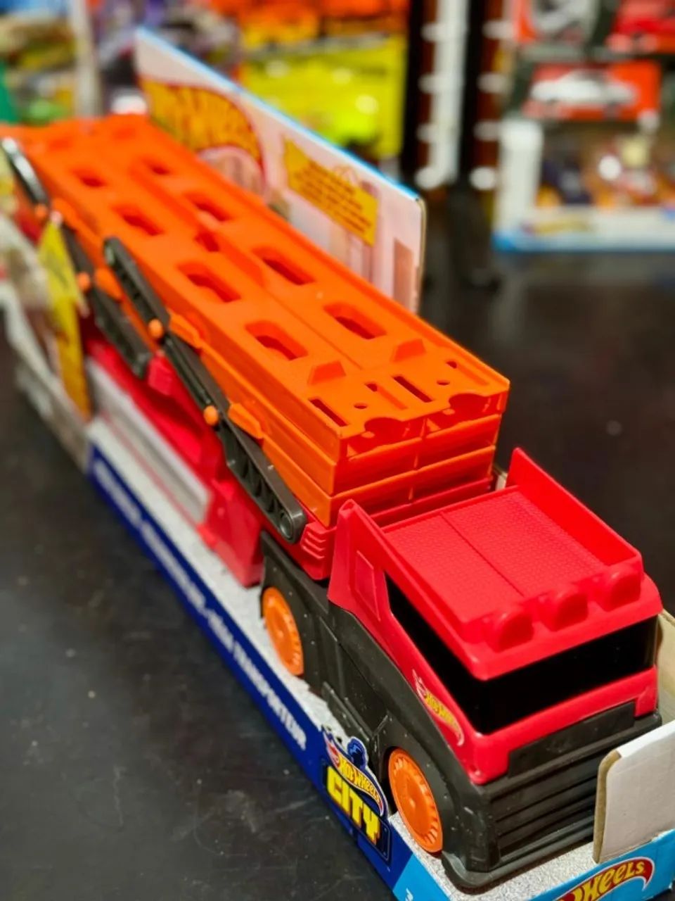 Caminhão Hot Wheels Mega Hauler HW City Mattel  - Foto 3
