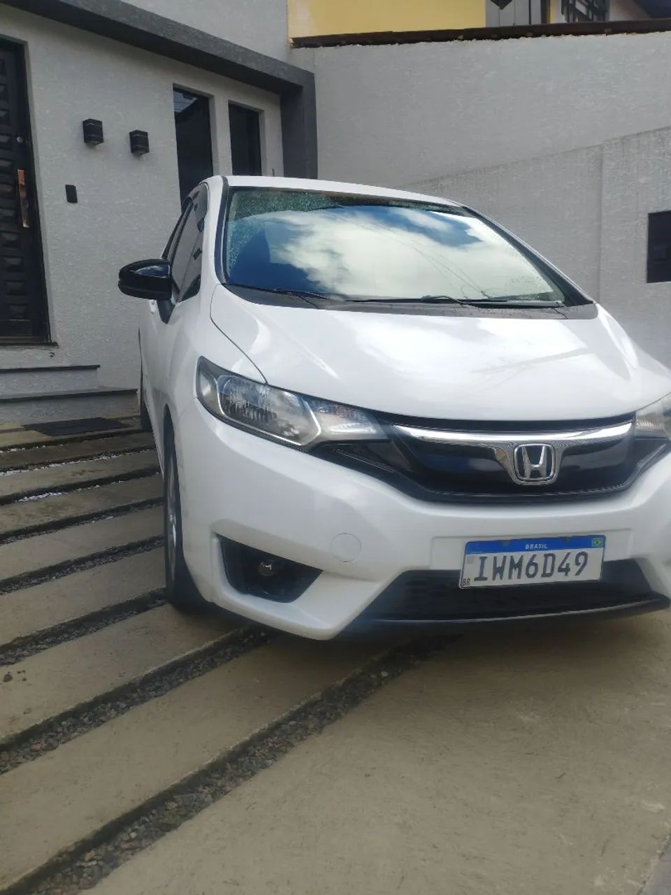 Honda Fit 2015 branco. - Foto 2