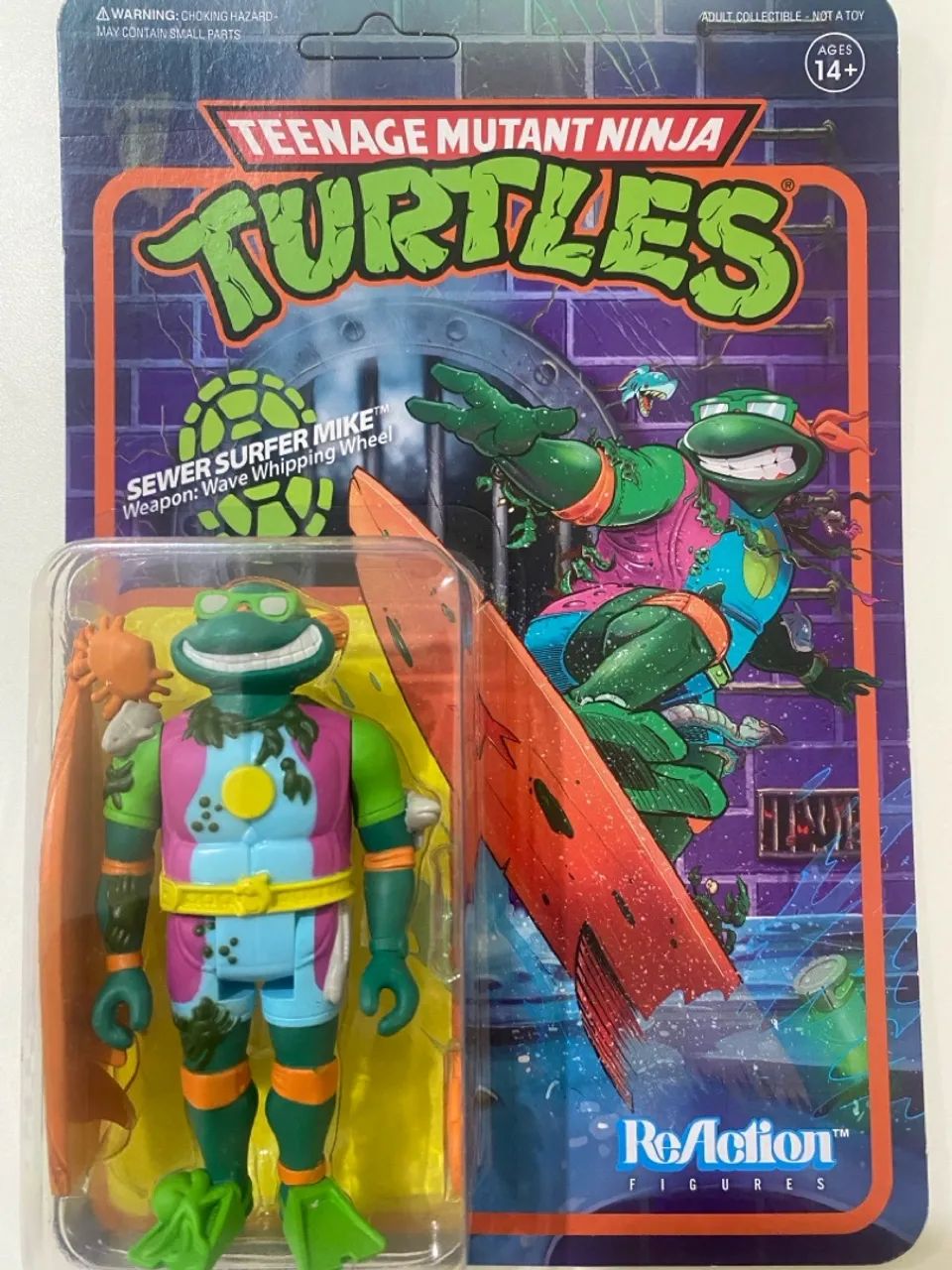 Sewer Surfer Mike - Tartarugas Ninja TMNT ReAction | Super764728148054145121