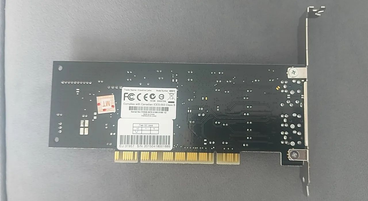 Placa de Som PCI - Qualidade de Áudio Superior - Foto 4