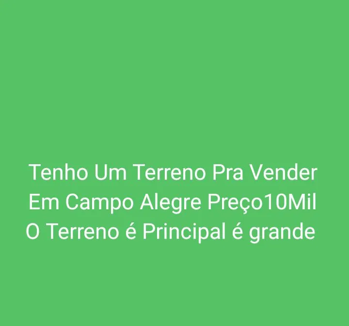 Terreno de principal