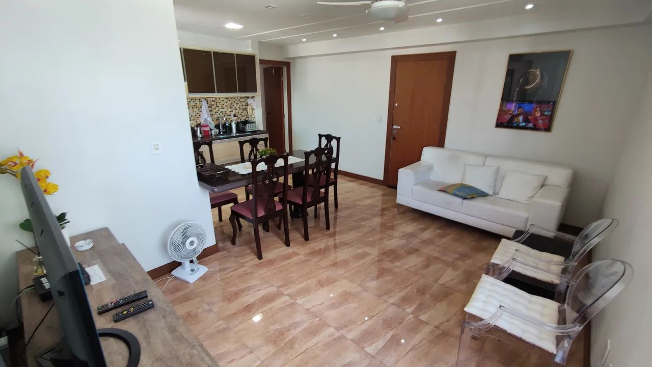 Apartamento 2 quartos c/suíte, internet e SKY ótima localização Praia do Morro - Foto 2